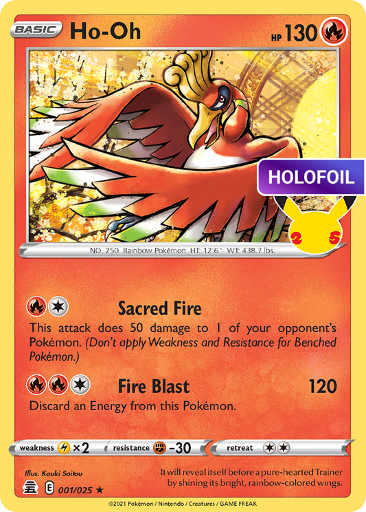 Ho-Oh (CEL) #001 [EN/H] s/o