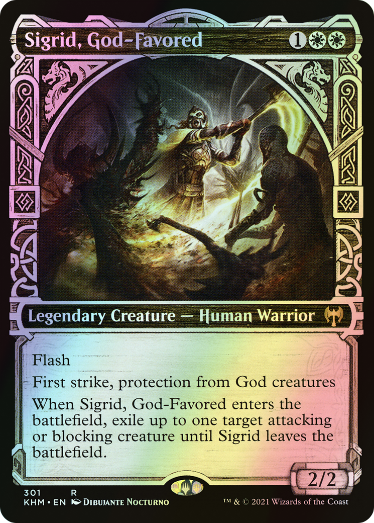 Sigrid, God-Favored (KHM) #301 [EN/F]