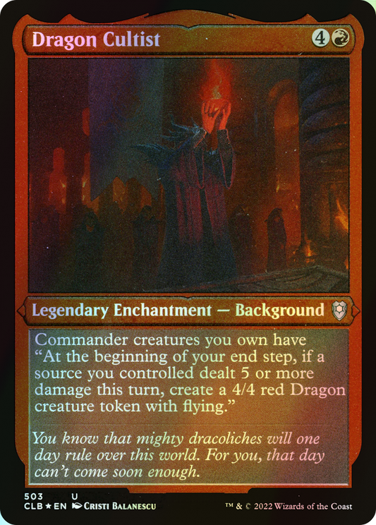 Dragon Cultist (CLB) #503 [EN/E]