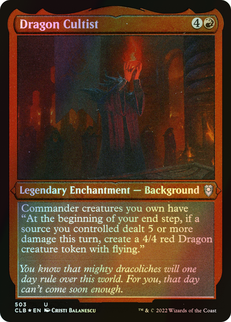Dragon Cultist (CLB) #503 [EN/E]