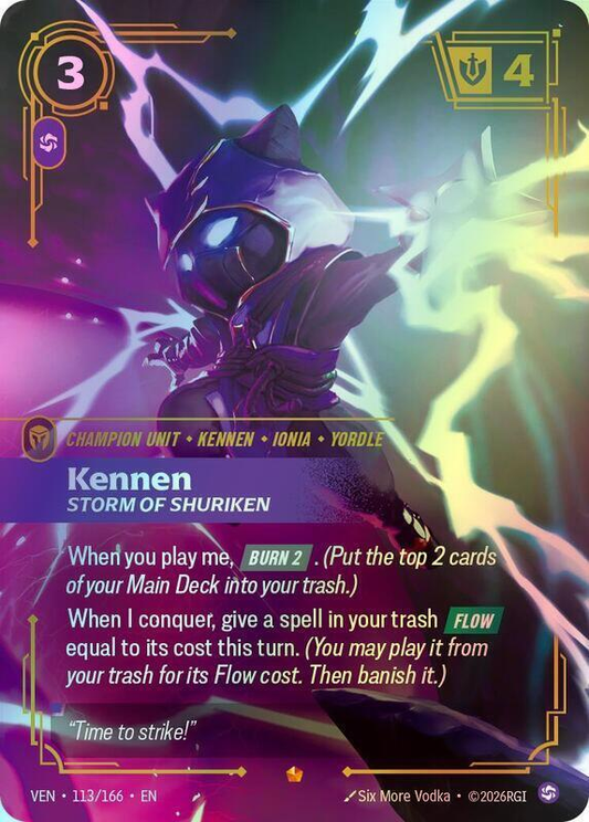 Kennen - Storm of Shuriken (VEN) #113 [EN/F]