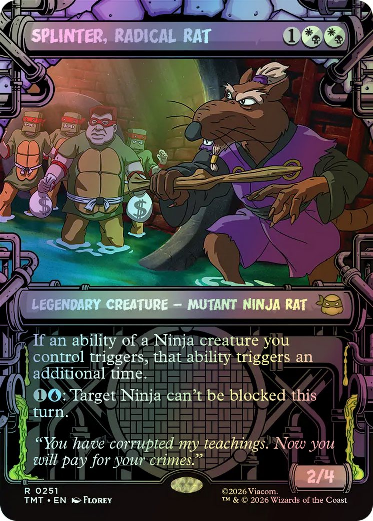 Splinter, Radical Rat (TMT) #251 [EN/F]
