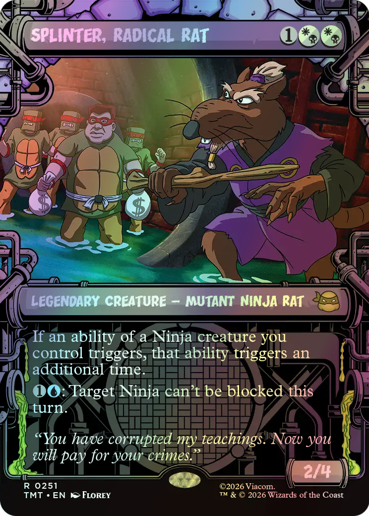 Splinter, Radical Rat (TMT) #251 [EN/F]