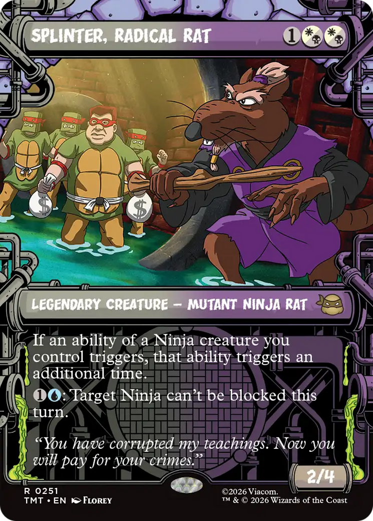Splinter, Radical Rat (TMT) #251 [EN/N] s/o