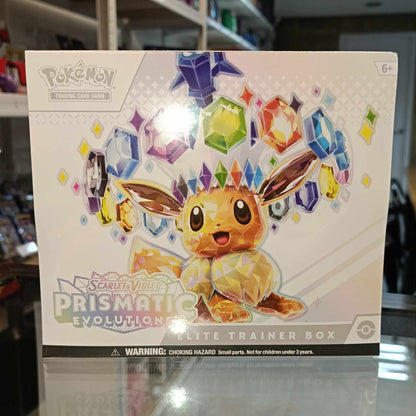 Pokemon TCG: SV8.5 Prismatic Evolutions Elite Trainer Box (ETB) (9 Packs)