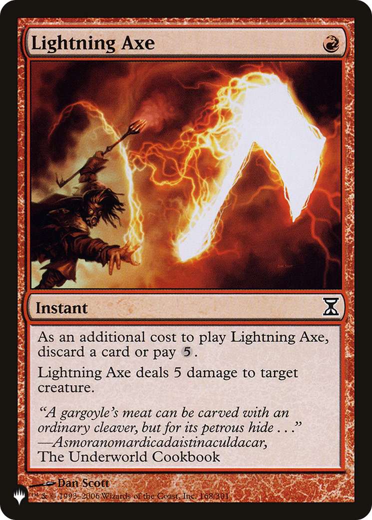 Lightning Axe (PLST) #TSP-168 [EN/N]