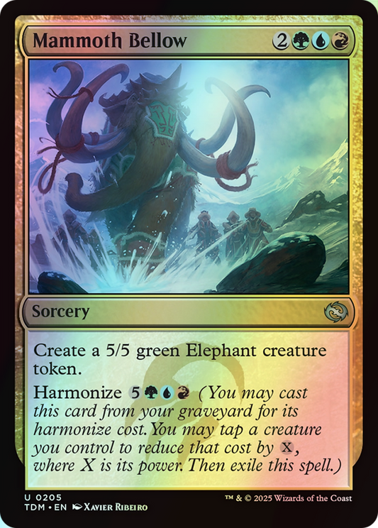 Mammoth Bellow (TDM) #205 [EN/F]