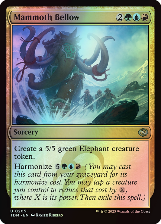 Mammoth Bellow (TDM) #205 [EN/F]