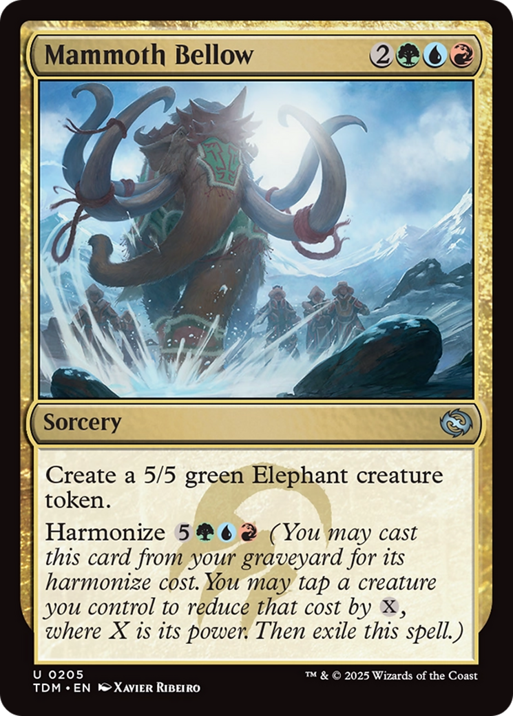 Mammoth Bellow (TDM) #205 [EN/N]