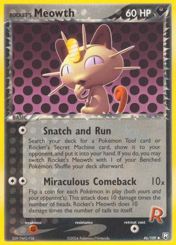 Rocket's Meowth (TRR) #46 [EN/N]