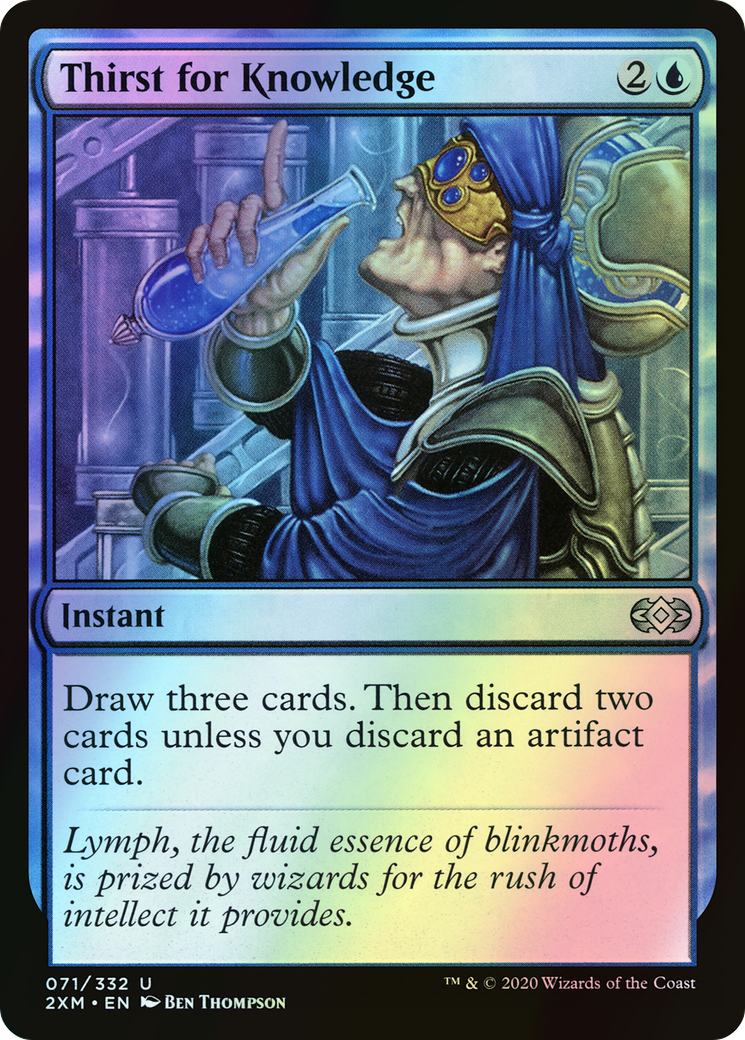 Thirst for Knowledge (2XM) #71 [EN/F]