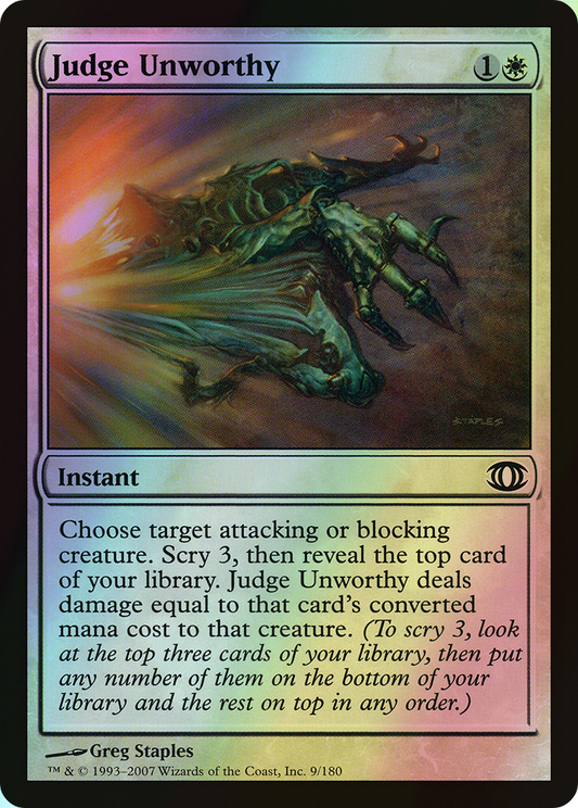 Judge Unworthy (FUT) #9 [EN/F]