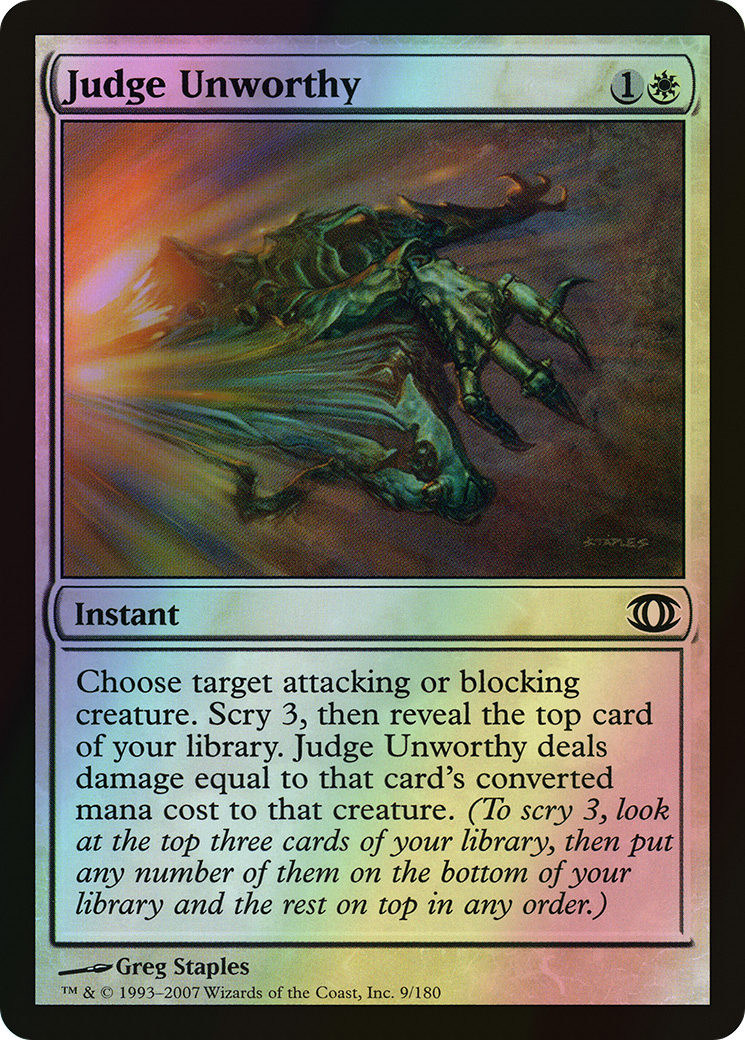 Judge Unworthy (FUT) #9 [EN/F]