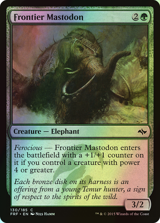 Frontier Mastodon (FRF) #130 [EN/F]