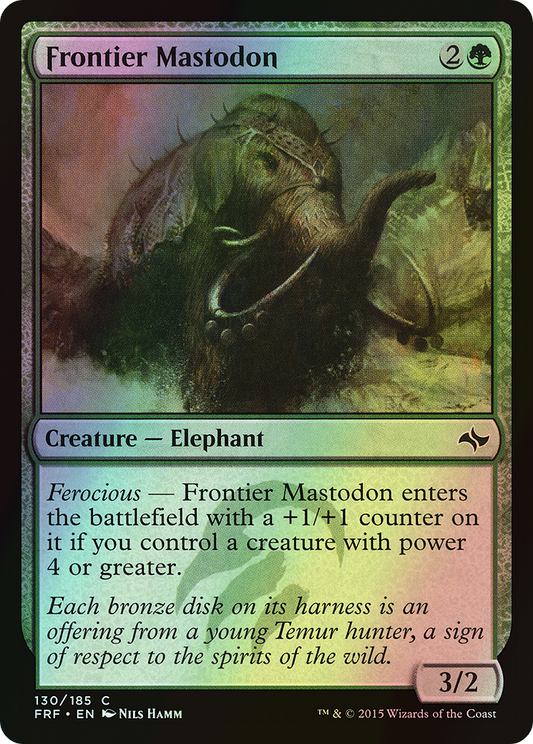 Frontier Mastodon (FRF) #130 [EN/F]