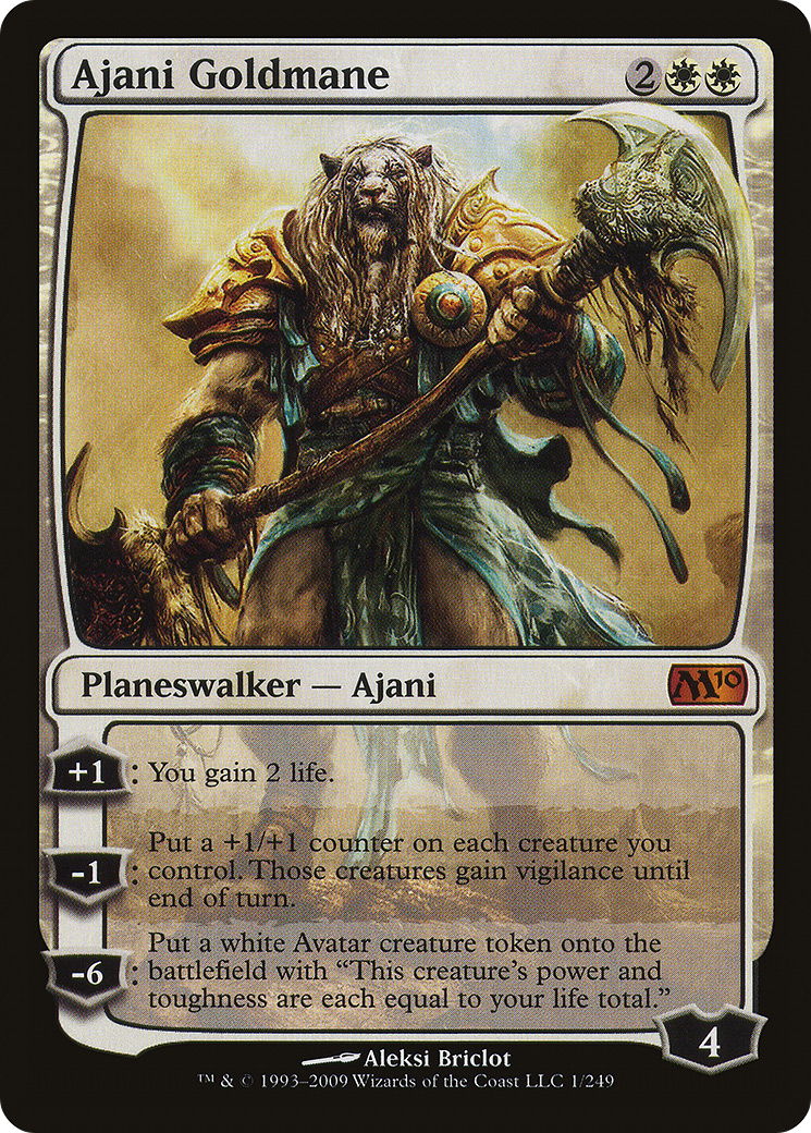 Ajani Goldmane (M10) #1 [EN/N] s/o