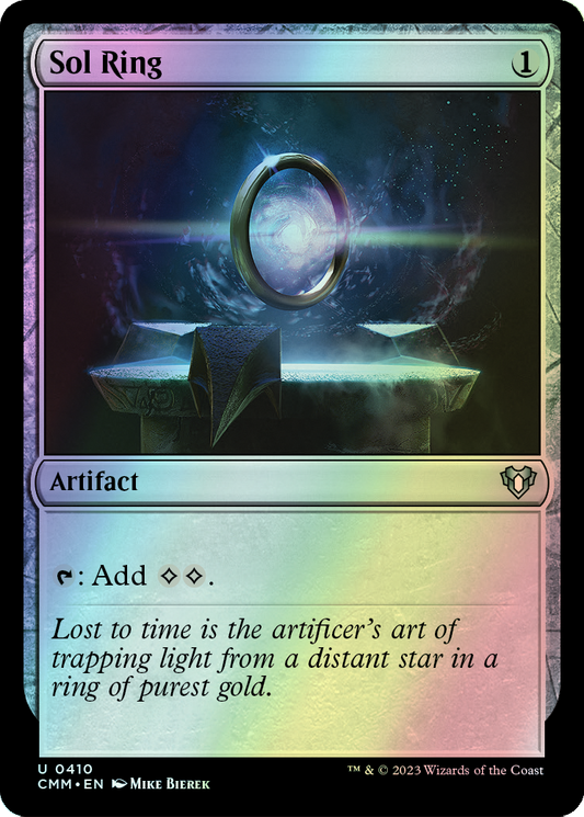 Sol Ring (CMM) #410 [EN/F] s/o