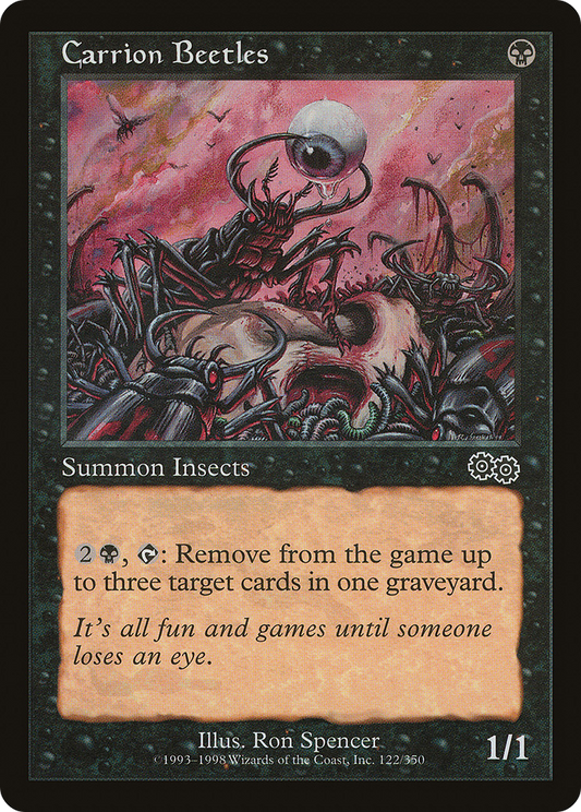 Carrion Beetles (USG) #122 [EN/N] s/o