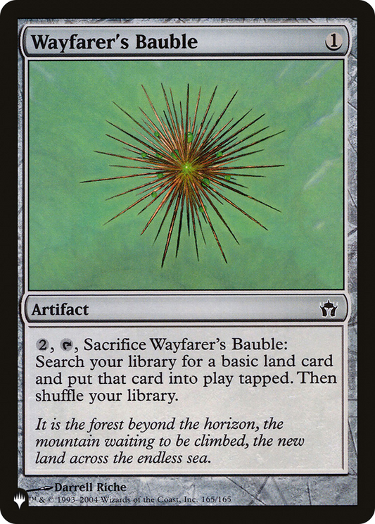 Wayfarer's Bauble (PLST) #5DN-165 [EN/N]