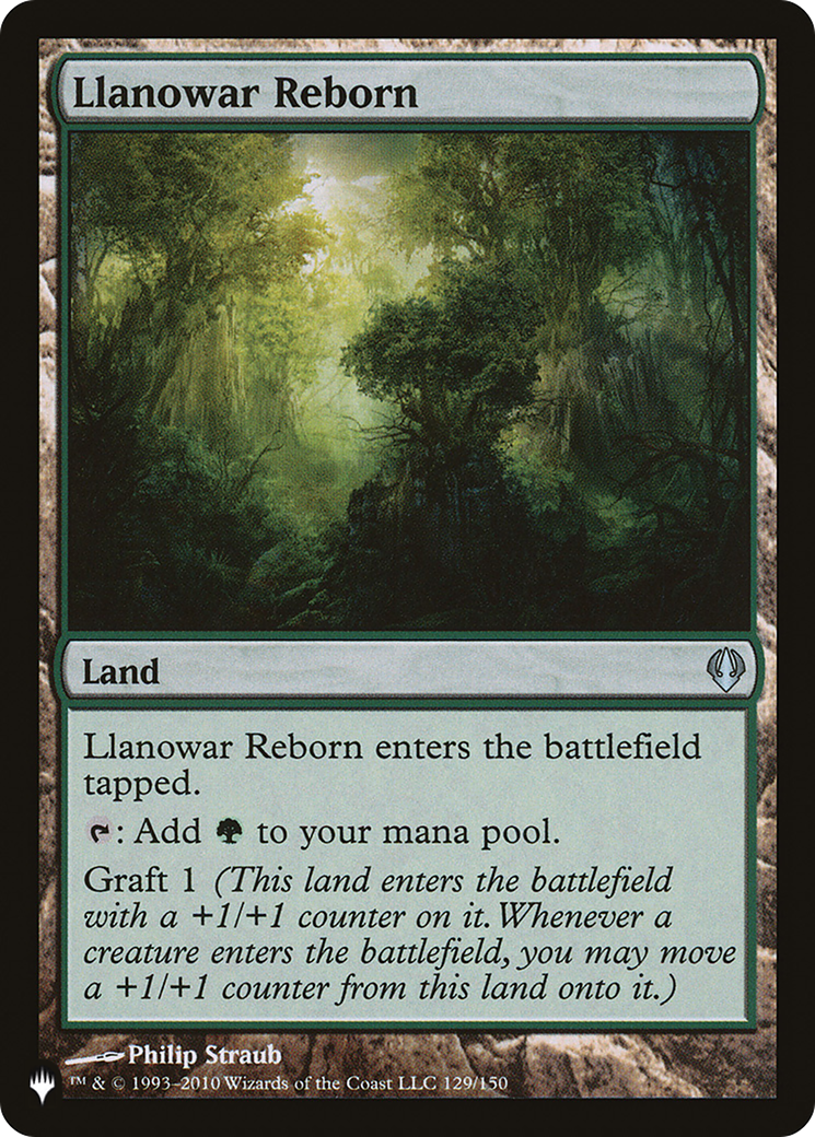 Llanowar Reborn (PLST) #ARC-129 [EN/N]