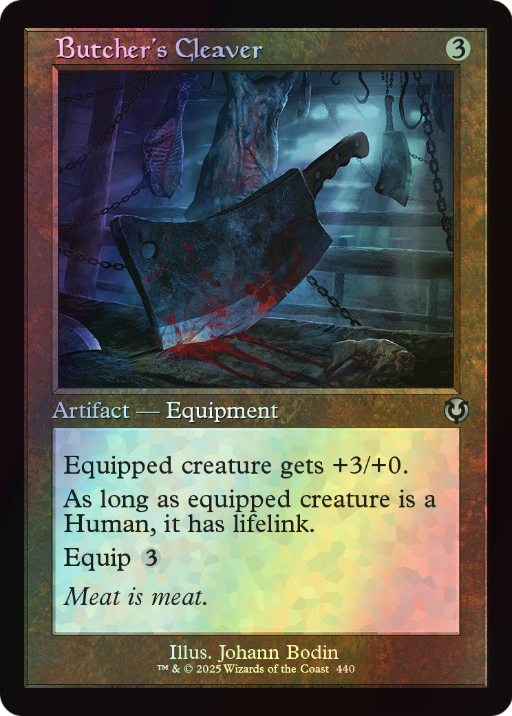 Butcher's Cleaver (INR) #440 [EN/F]
