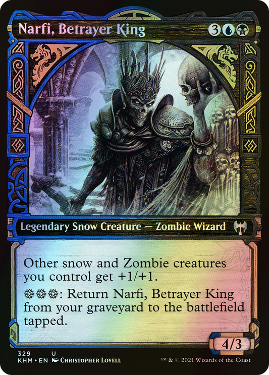 Narfi, Betrayer King (KHM) #329 [EN/F]