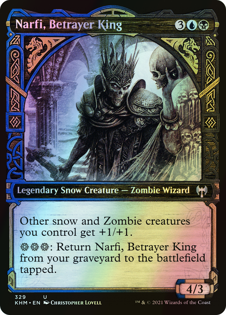 Narfi, Betrayer King (KHM) #329 [EN/F]