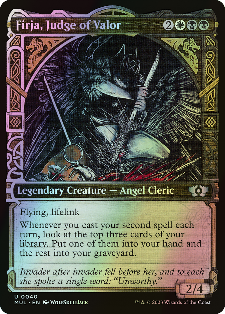 Firja, Judge of Valor (MUL) #40 [EN/F]