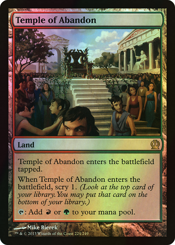 Temple of Abandon (THS) #224 [EN/F]