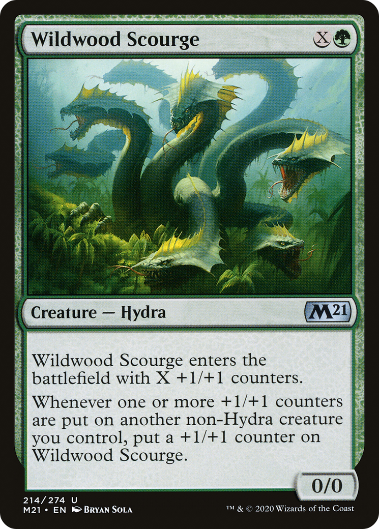 Wildwood Scourge (M21) #214 [EN/N]