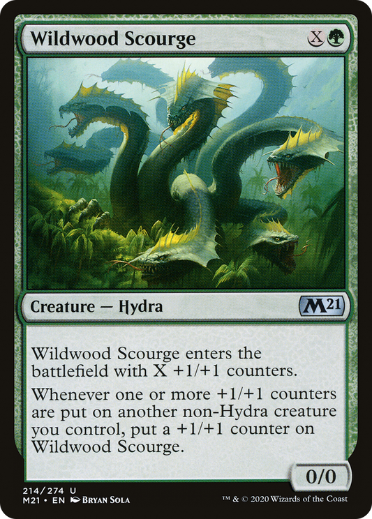 Wildwood Scourge (M21) #214 [EN/N]