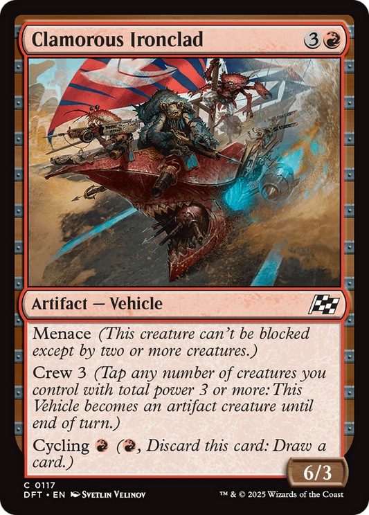 Clamorous Ironclad (DFT) #117 [EN/N]