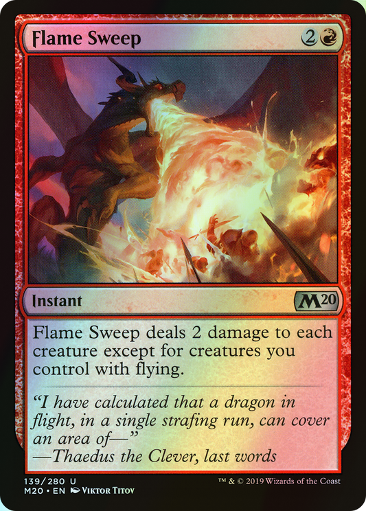 Flame Sweep (M20) #139 [EN/F]
