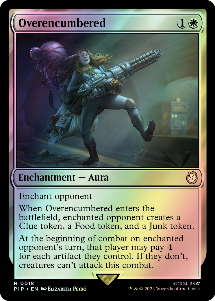 Overencumbered (PIP) #18 [EN/F] s/o