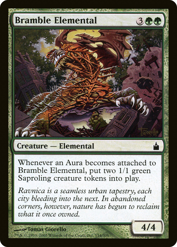 Bramble Elemental (RAV) #154 [EN/N]