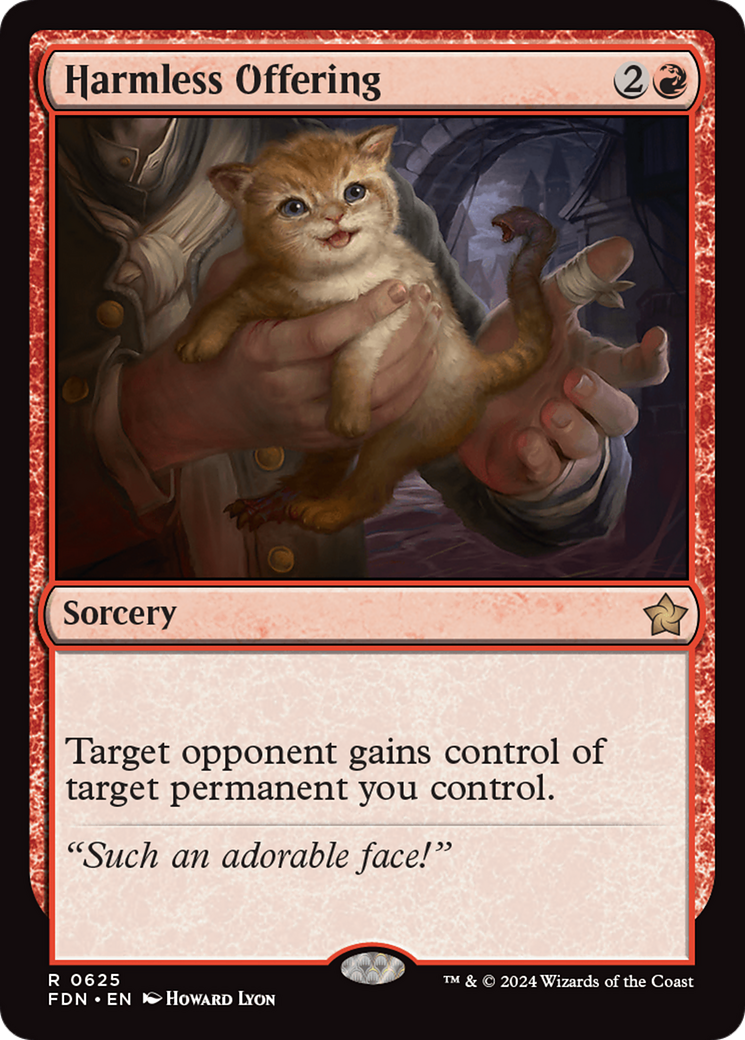 Harmless Offering (FDN) #625 [EN/N] s/o