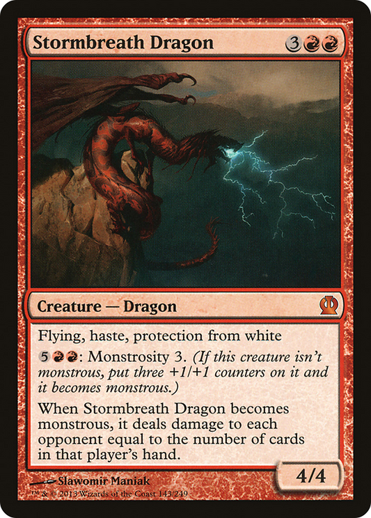 Stormbreath Dragon (THS) #143 [EN/N] s/o