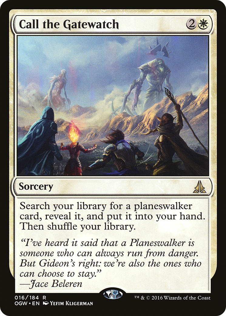 Call the Gatewatch (OGW) #16 [EN/N]