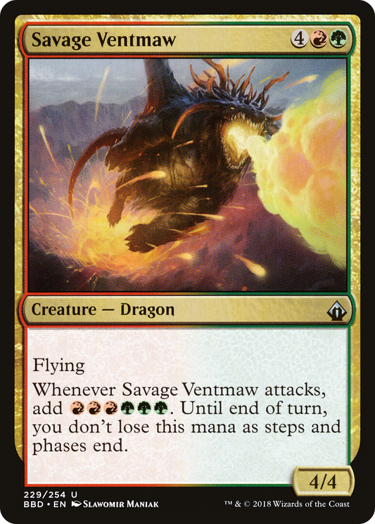 Savage Ventmaw (BBD) #229 [EN/N] s/o