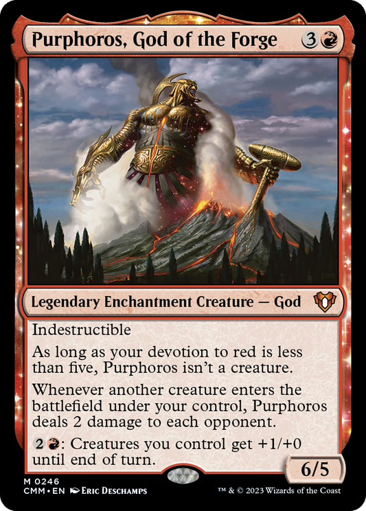 Purphoros, God of the Forge (CMM) #246 [EN/N] s/o
