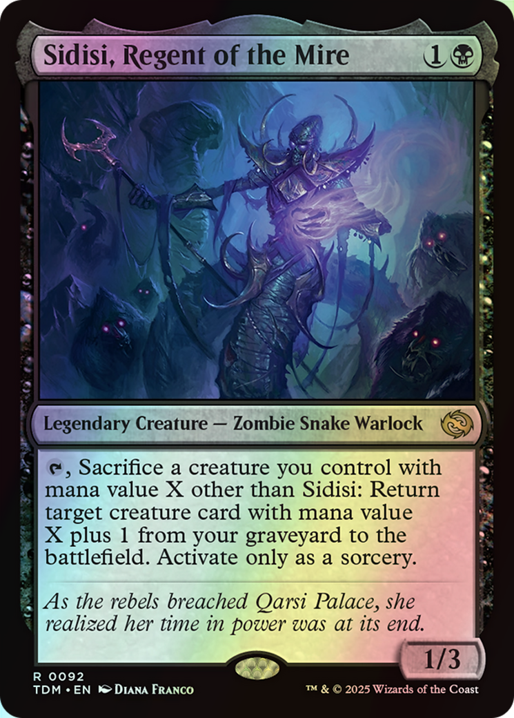 Sidisi, Regent of the Mire (TDM) #92 [EN/F]