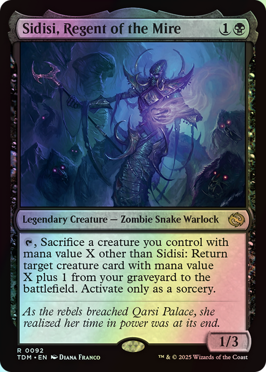 Sidisi, Regent of the Mire (TDM) #92 [EN/F]