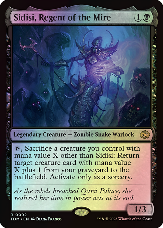 Sidisi, Regent of the Mire (TDM) #92 [EN/F]