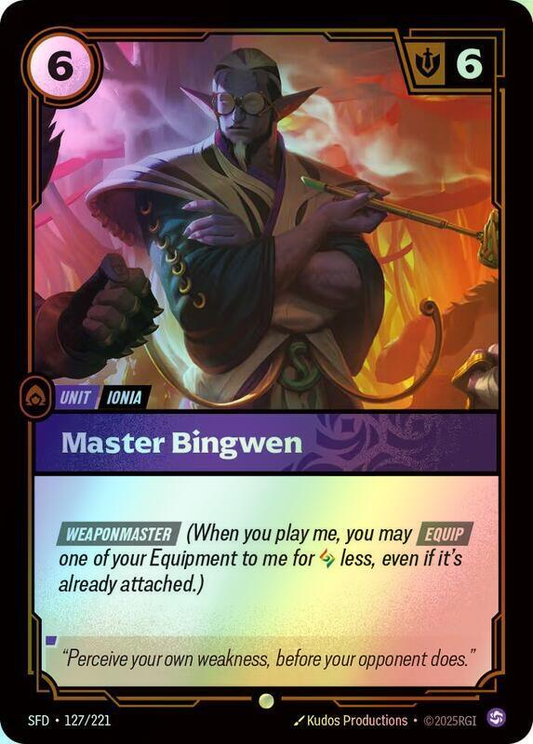 Master Bingwen (SFD) #127 [EN/F]