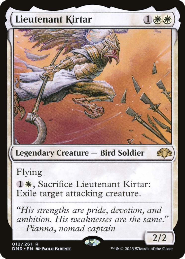 Lieutenant Kirtar (DMR) #12 [EN/N] s/o