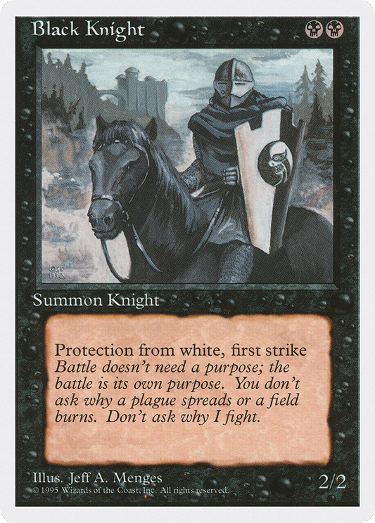 Black Knight (4ED) #121 [EN/N]