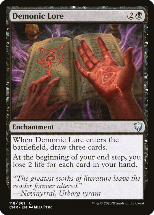 Demonic Lore (CMR) #118 [EN/N] s/o