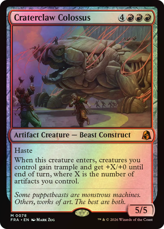 Craterclaw Colossus (FRA) #78 [EN/F]