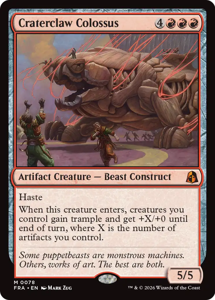 Craterclaw Colossus (FRA) #78 [EN/N]