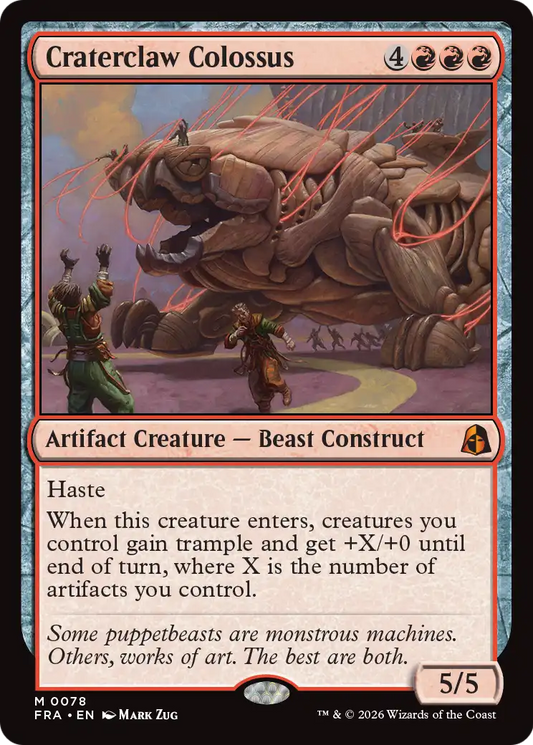 Craterclaw Colossus (FRA) #78 [EN/N]
